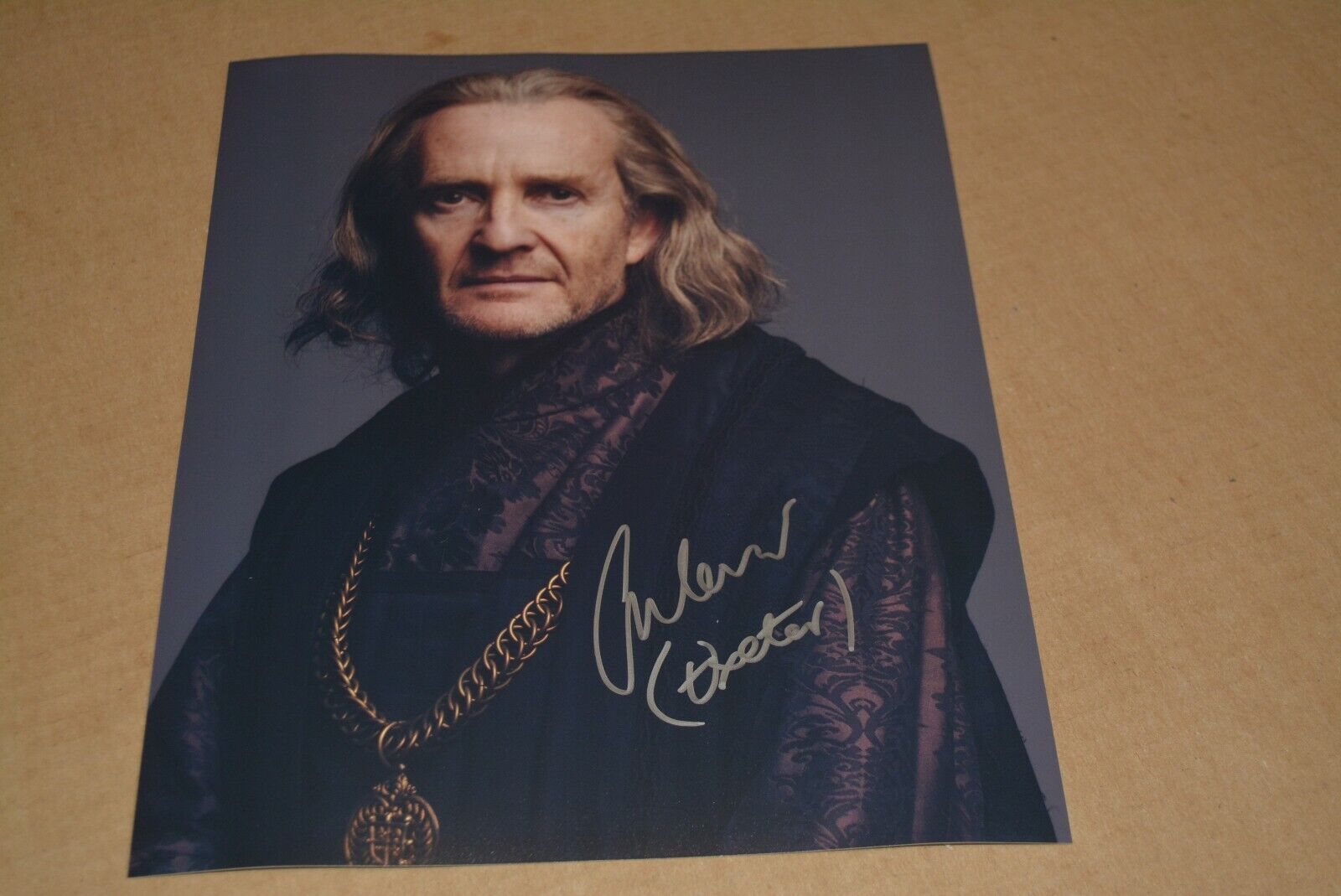 ANTON LESSER signed autograph In Person 8x10 20x25 cm MERLIN