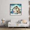 Virgin Mary And Jesus-11CT Stamped Cross Stitch 40*40cm/15.75*15.75in tapestrymarket