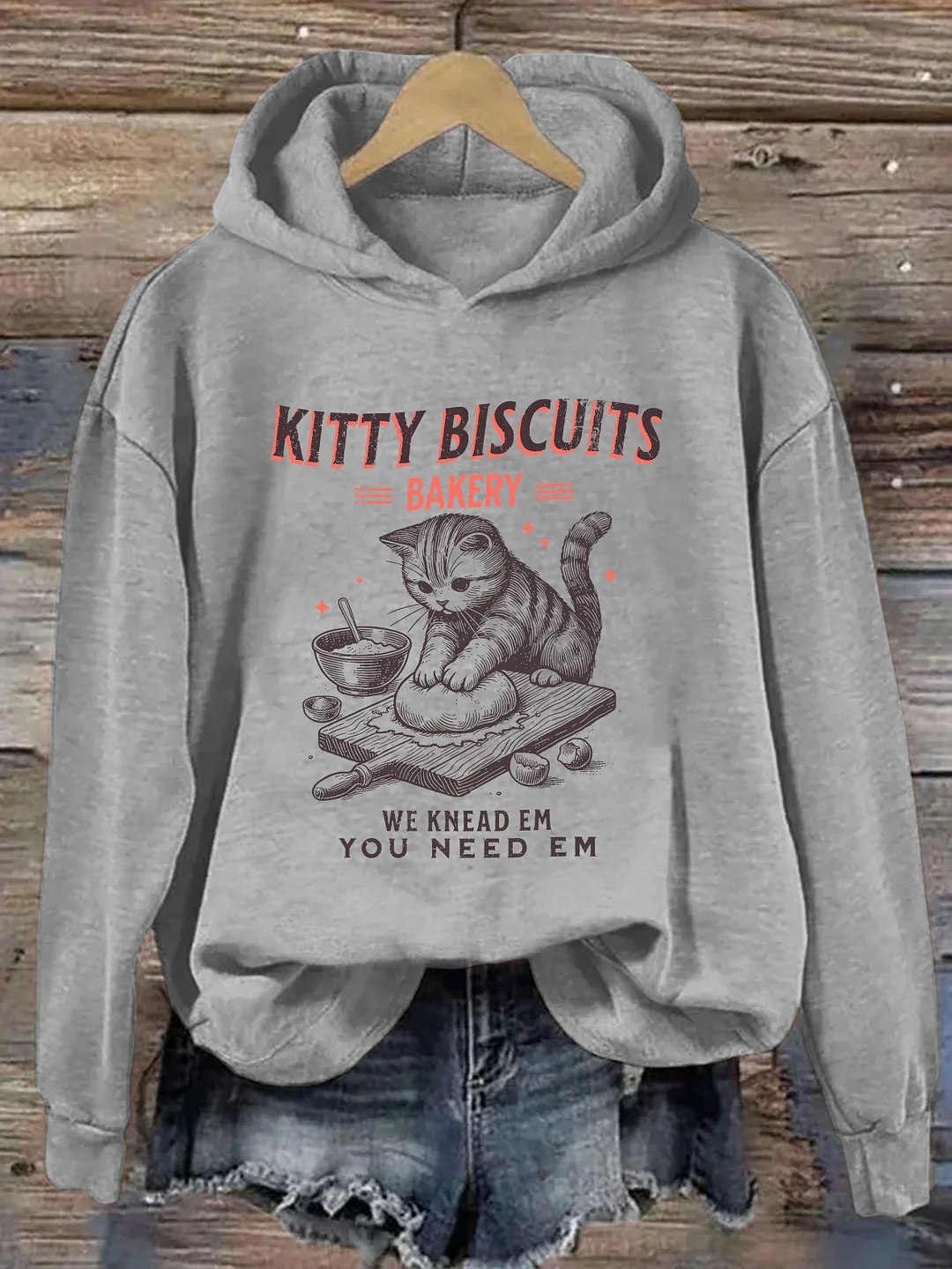 Cat Biscuit Hoodie