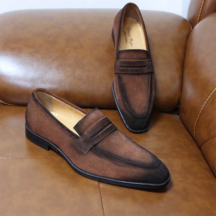 New Business Fashion Dress Genuine Leather Shoes