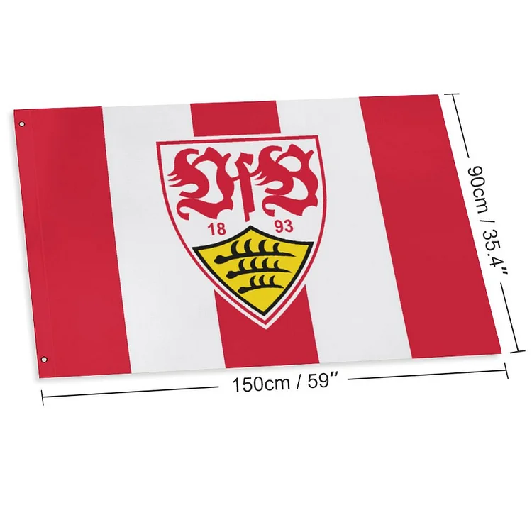 VfB Stuttgart Fahne Flagge - Garten Flagge
