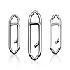 260pcs Fishing Power Clips Stainless Steel Speed Clips for Freshwater Saltwater