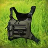 Outdoor Multifunctional Travel Vest Chest Bag Large Capacity Nylon Hunt Vest Bag