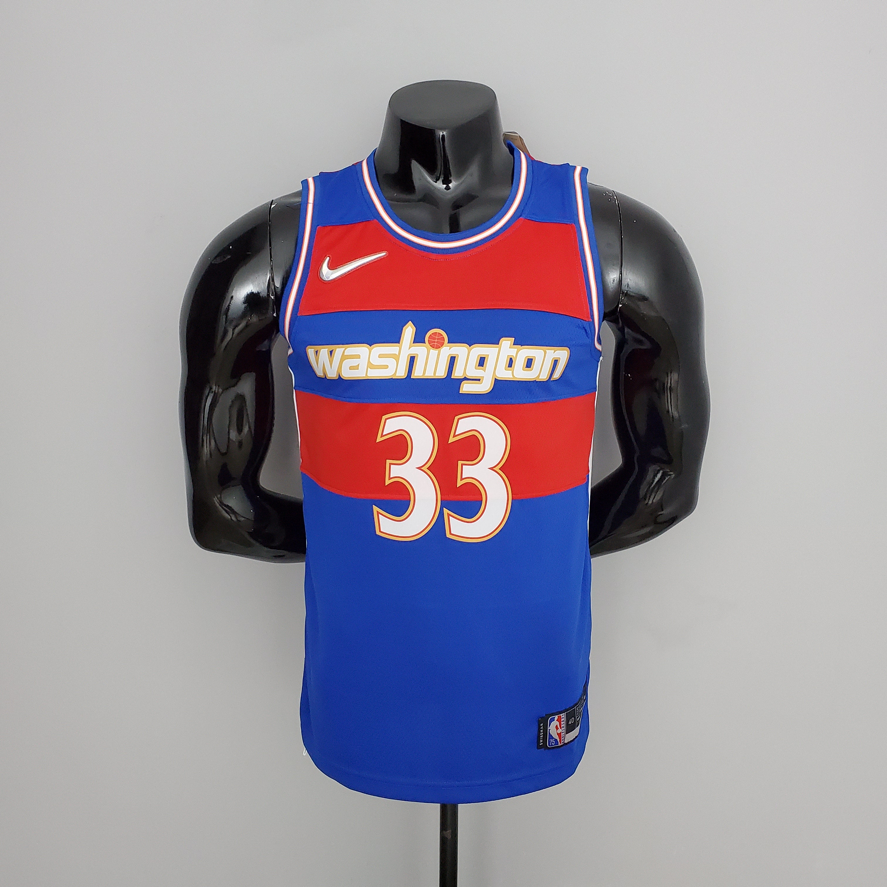 Maillot Washington Wizards 33 Kuzma  NBA Basket Maillot De Fou, site maillot de foot pas cher