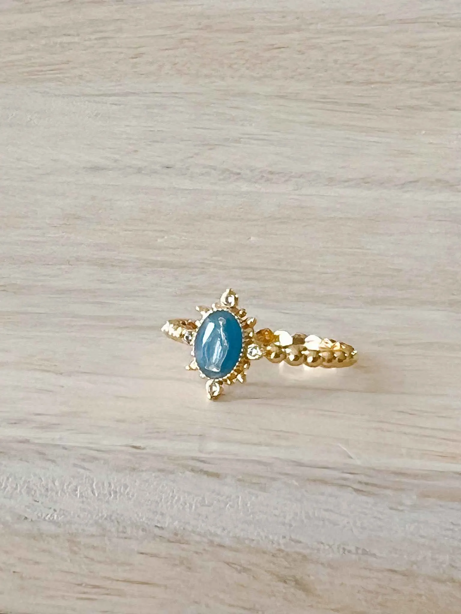 Lady Lourdes Ring- French Blue