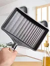 Cast Iron Egg Frying Pan Pre-Seasoned Skillet Chefs Pan for Indoor & Outdoor Use