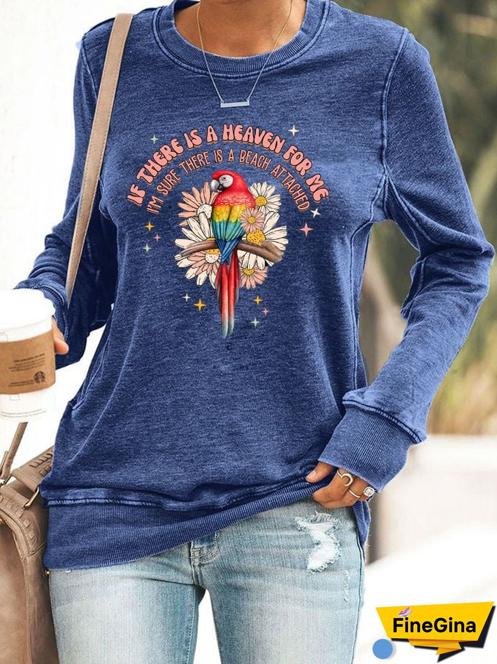 Women's If There's A Heaven For Me Casual Sweatshirt