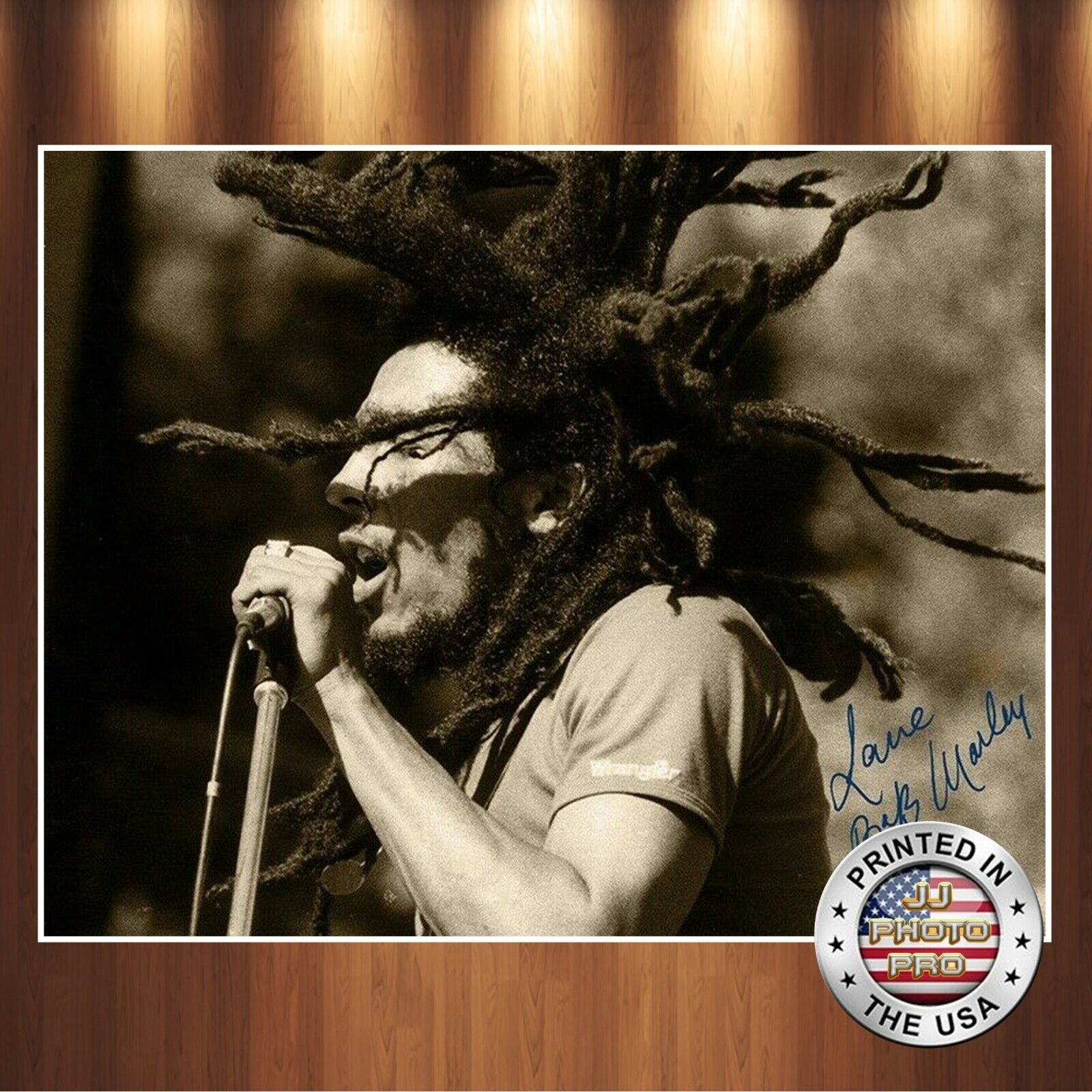 Bob Marley Autographed Signed 8x10 Photo Poster painting REPRINT