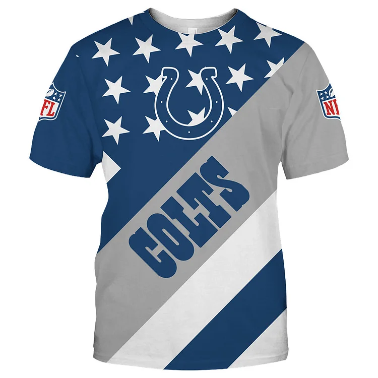 Indianapolis Colts All Over Print T-Shirt