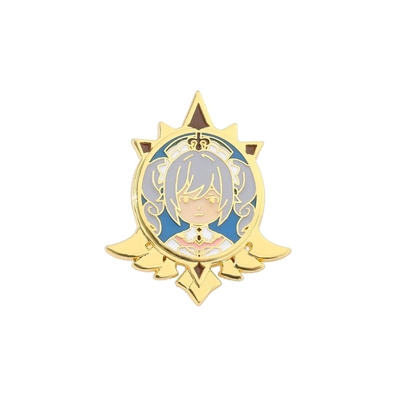 Cartoon Style Pin Cartoon Character Alloy Plating Unisex Brooches