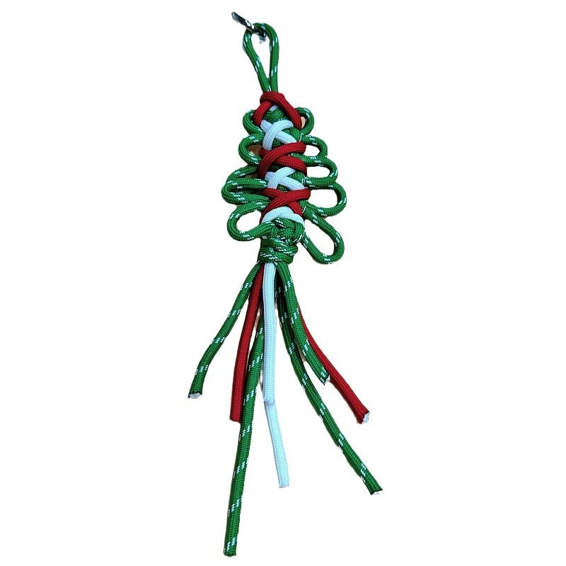 New Arrival Hand-Woven Bag Package Pendant Christmas Hanging Decoration Mobile Phone Strap Keychain Ornaments Christmas Tree Gift