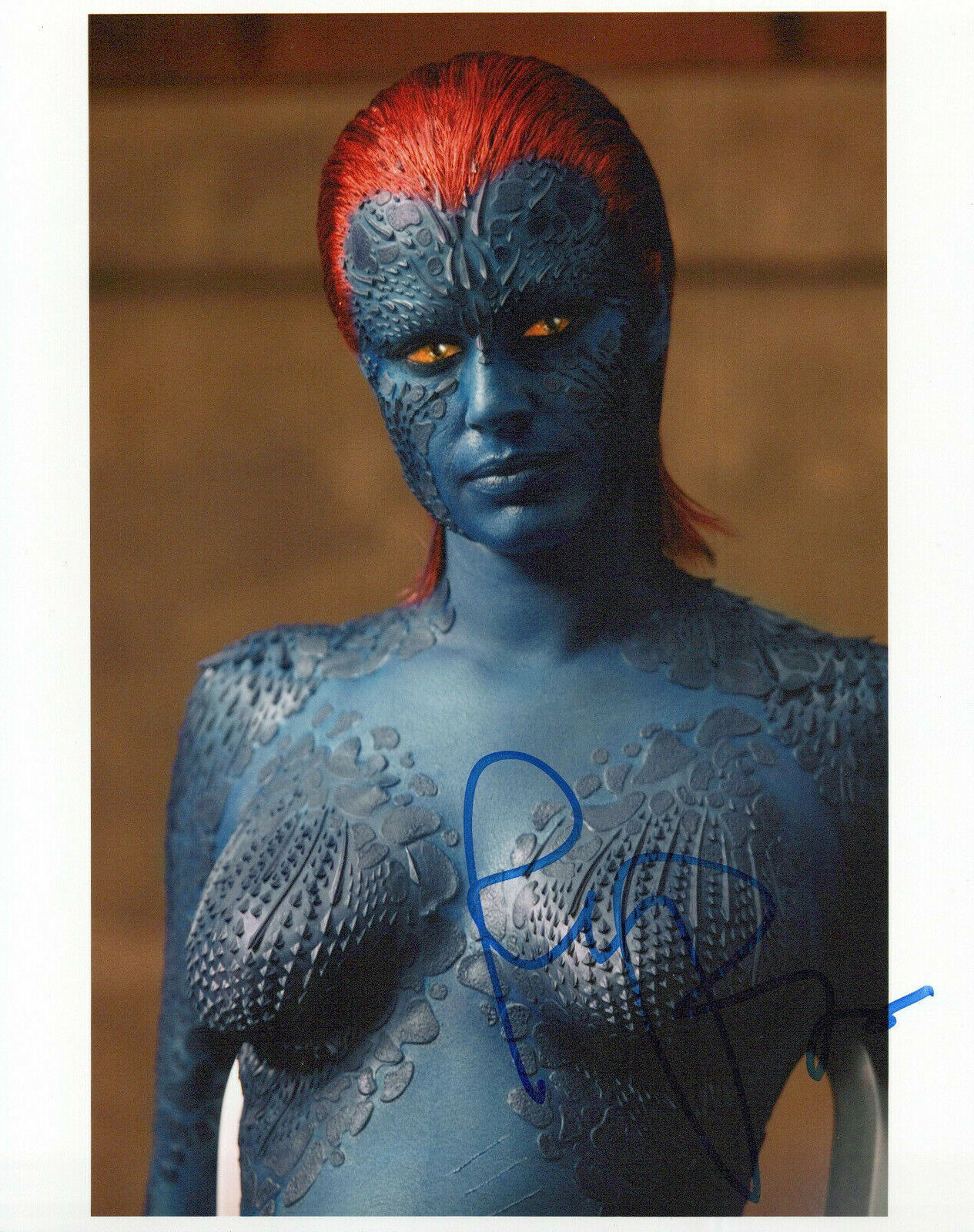 Rebecca Romijn X-Men The Last Stand autographed Photo Poster painting signed 8x10 #4 Mystique