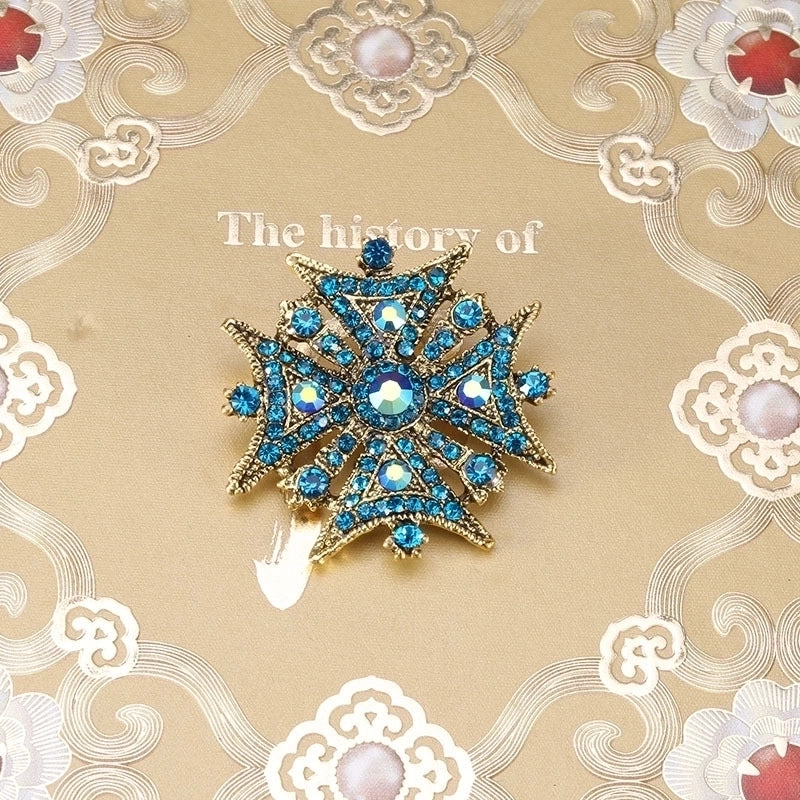Pin Pearl Alloy Inlay Rhinestones Women’s Brooches