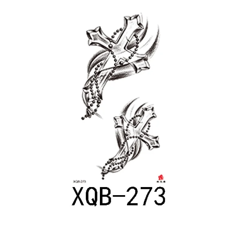 Small Full Arm Waterproof Tattoo Sticker Half Arm Arm Painted Flower Animal Arm Lasting European and American Tattoo Sticker