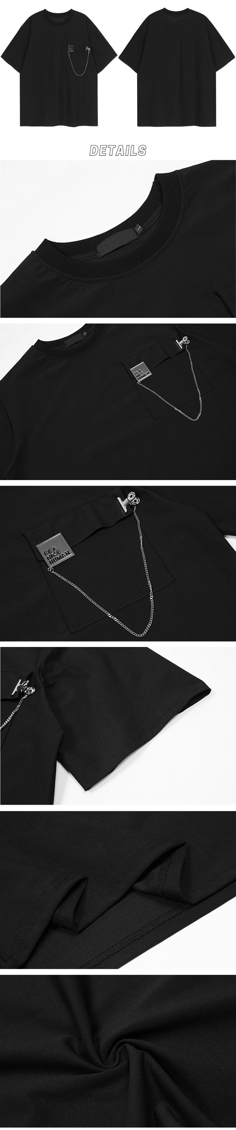 details of techwear shirts