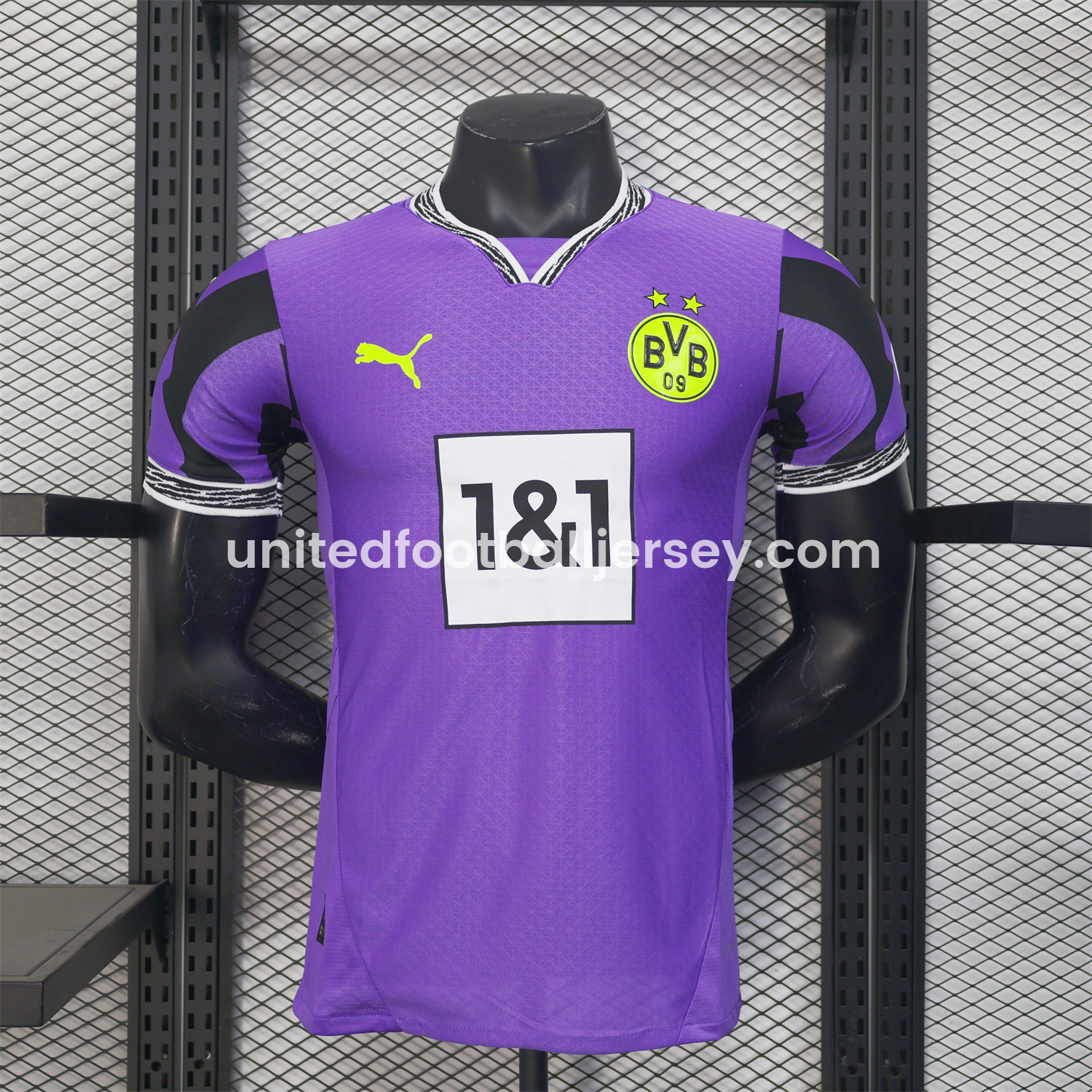 Dortmund 24-25 Purple Goalkeeper Special Edition Jersey - Player Version
