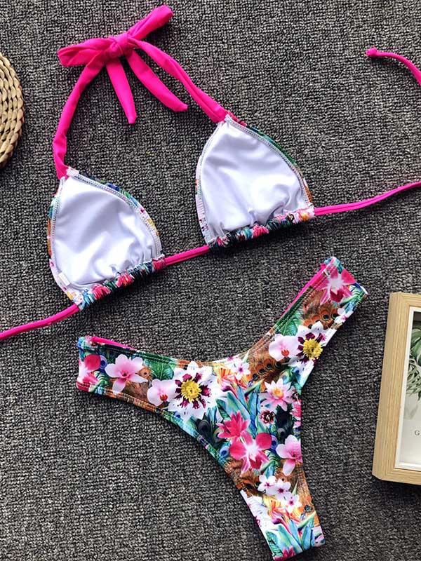Sexy Backless Bikinis Swimwear