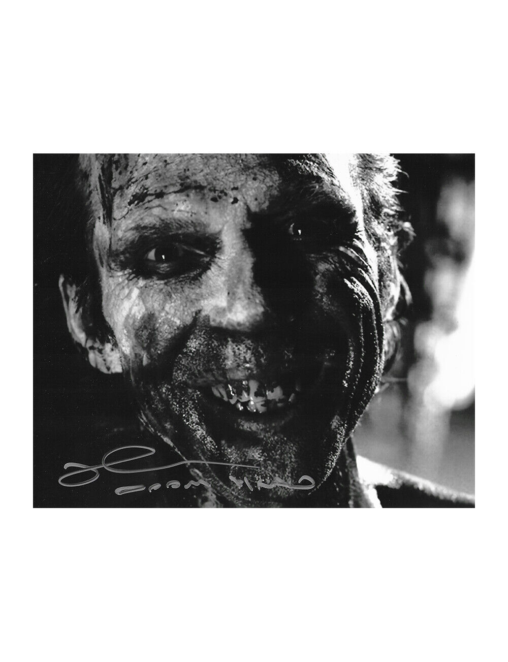 10x8 31 Doom-Head Print Signed by Richard Brake 100% Authentic + COA