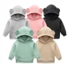 Kids Baby Boy Girl Thicken Fleece Sweatshirt Hoodie