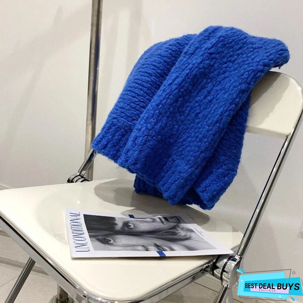 Lazy and Chic Design Niche Gentle and Loose Sweater