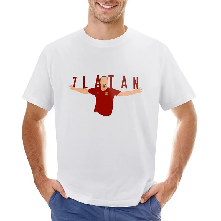 Zlatan Ibrahimovic Inspired Men's Soccer Culture Tee