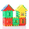 Blocs de construction imbriqu&eacute;s pour la construction de maisons