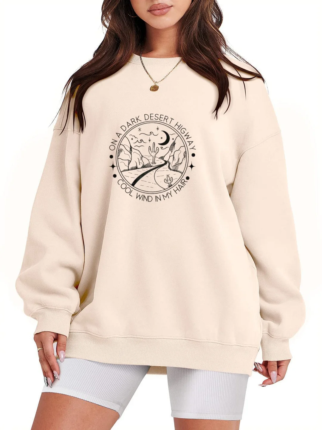 On A Dark Desert Highway Shirt,0041