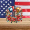 Acrylique nous ind&eacute;pendance day-diy pendentif
