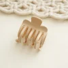 6PCS Morandi Colors Ponytail Hair Claws