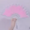 Lace Fan Gorgeous Retro European Rose Folding Fan