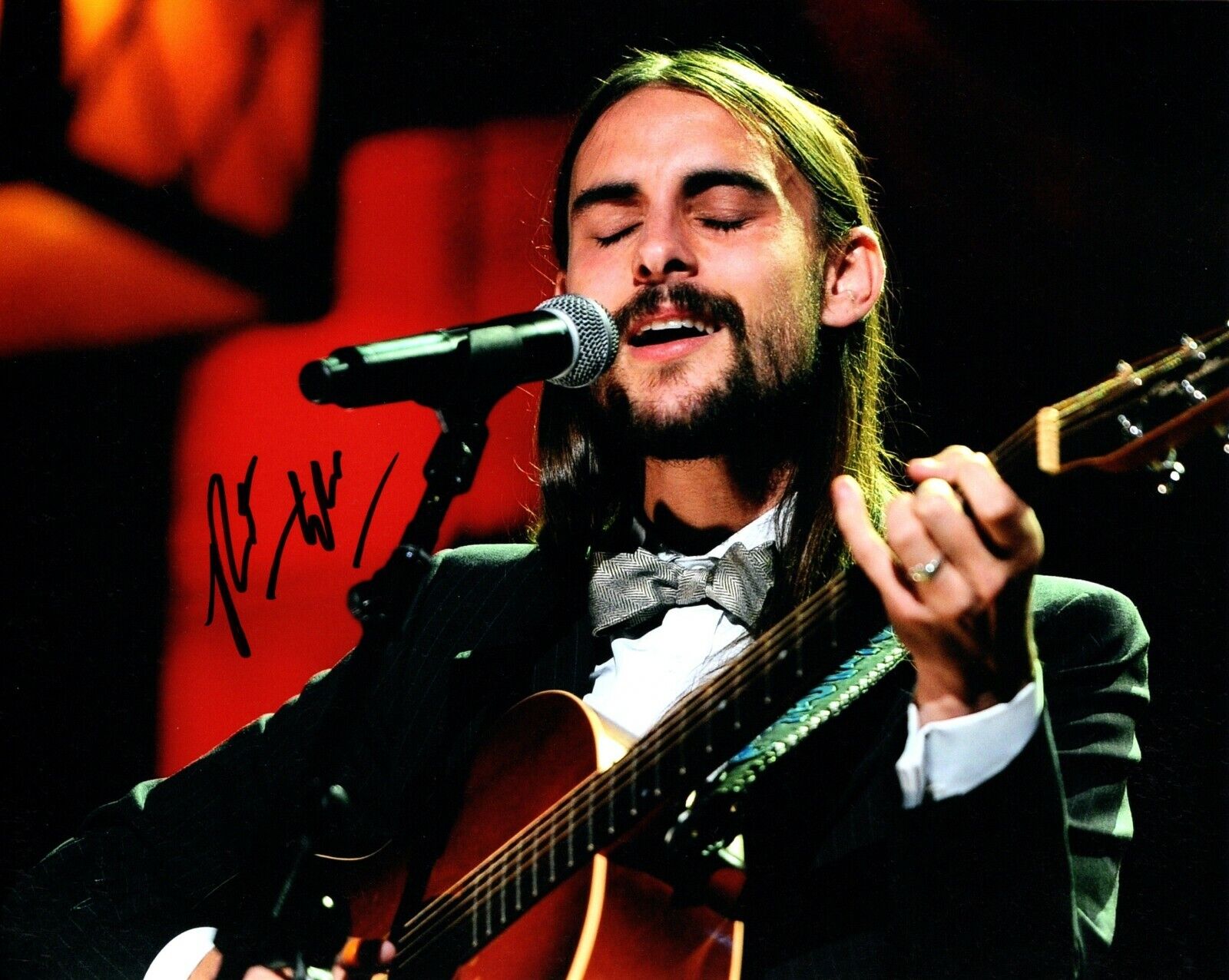 Robert Ellis Signed Autographed Singer Songwriter 8x10 Photo Poster painting aka Texas Piano Man