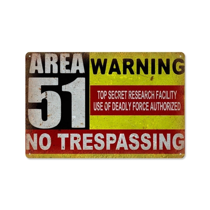 Casual Cartoon Letter Iron Pendant Wall Art