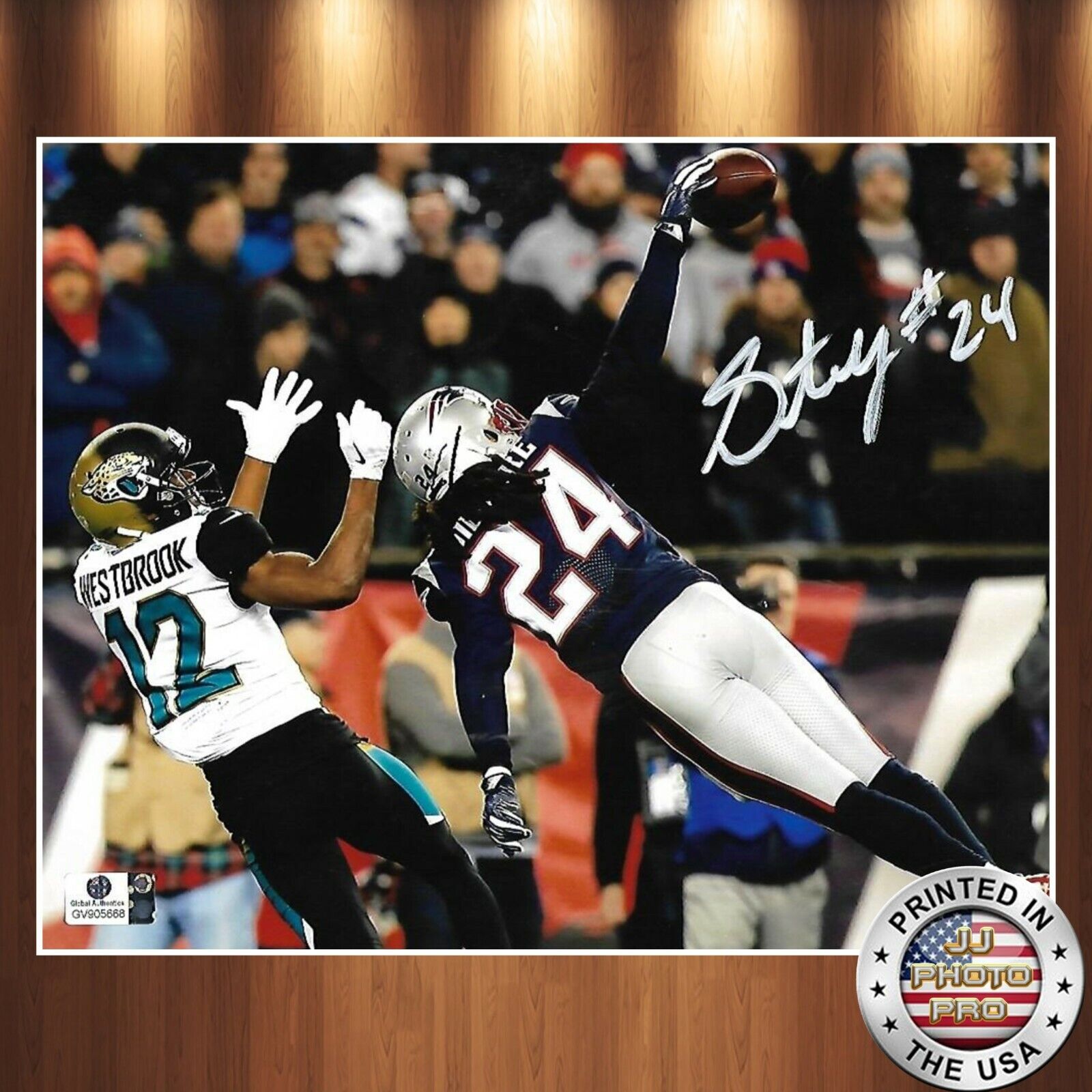 Stephon Gilmore Autographed Signed 8x10 Photo Poster painting (Patriots) REPRINT