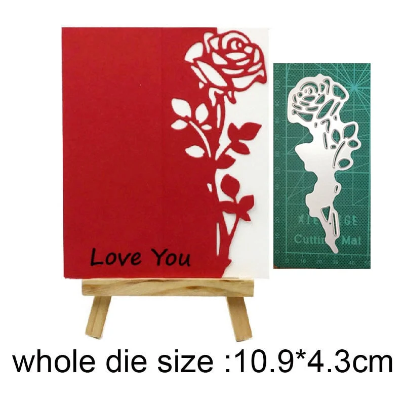 Craft Metal Cutting Dies Cut Die Mold Wildflower Flower Leaf Decoration Scrapbooking Dies Knife Mould Blade Punch Stencils Dies