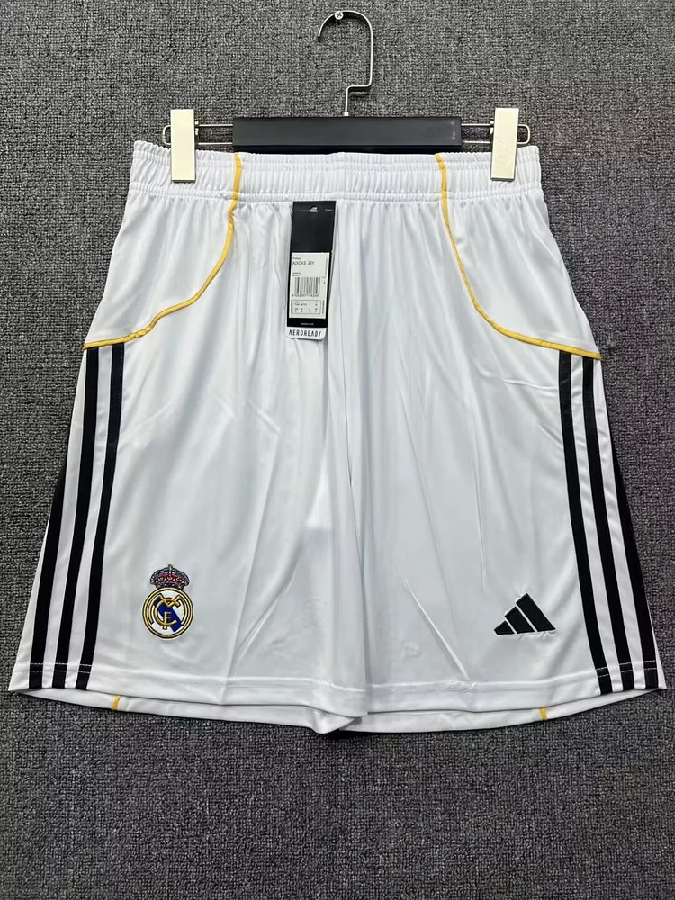 25/26 Real Madrid Home Shorts Fan Edition