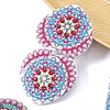 DIY Diamond Painting Mandala Pattern Portable Pocket Mirror Kit