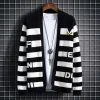 New striped cardigan