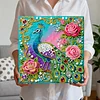 Peacock Art Diamond Painting Kit for Adults Home Decor 25x25cm With Frame