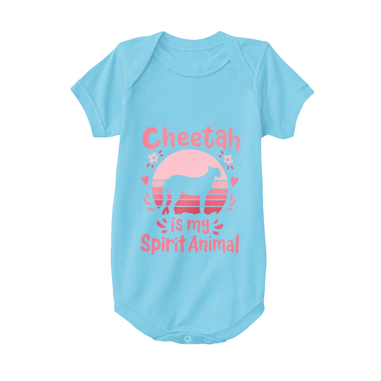 Cheetah Spirit Animal, Cheetah Baby Onesie