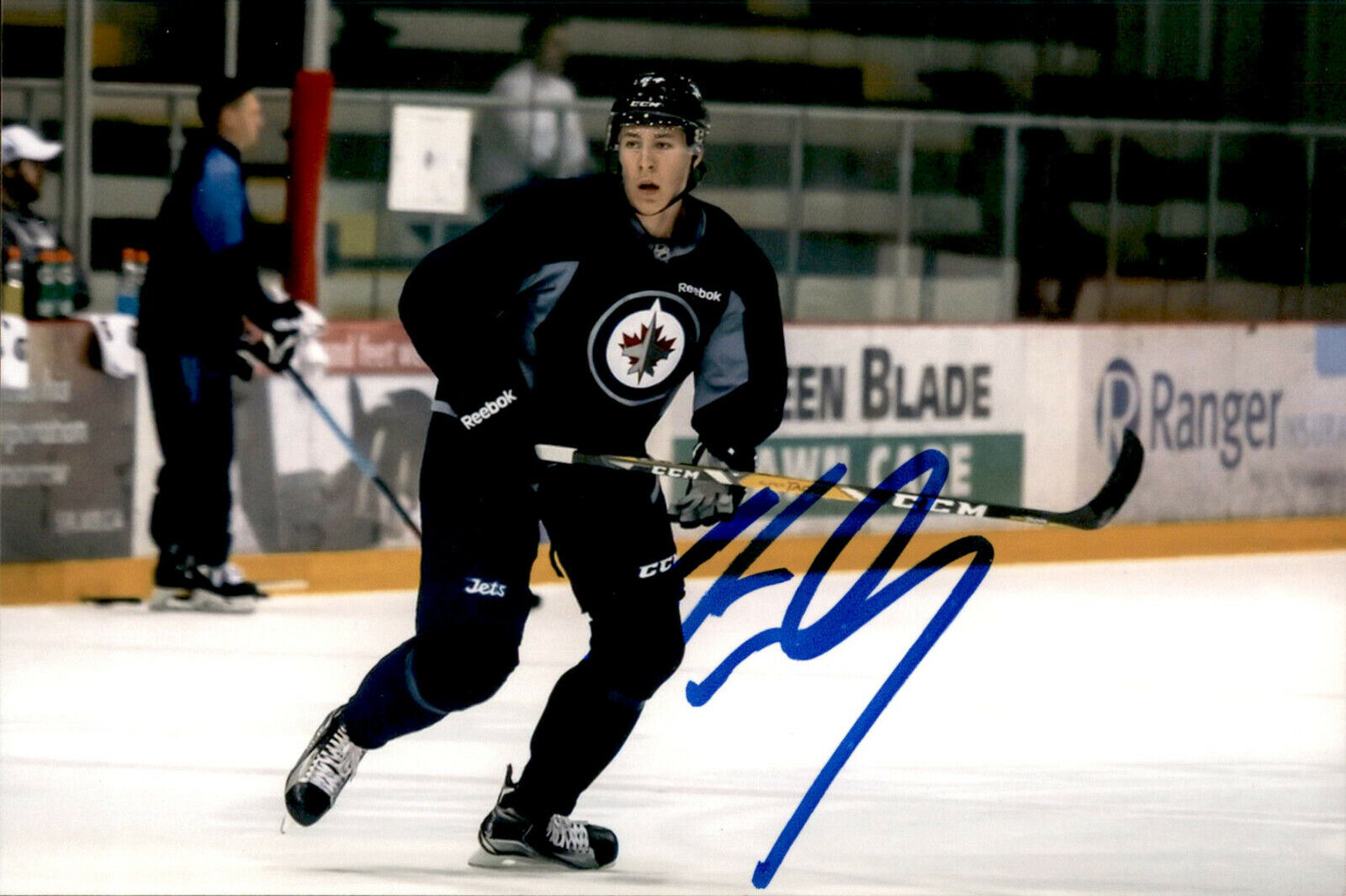 Logan Stanley SIGNED autographed 4x6 Photo Poster painting WINNIPEG JETS #3