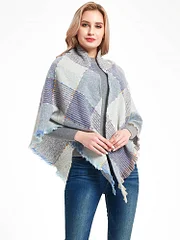 Imitation Cashmere Women Triangle Scarf Autumn Winter Big Plaid Scarve Pashmina Mujer Female Echarpe Hiver Foulard Bufanda Shawl