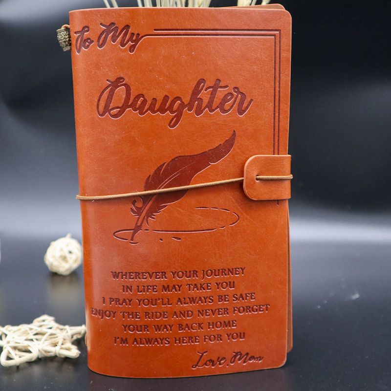 Unique Gift Enjoy The Ride - Vintage Journal Notebook