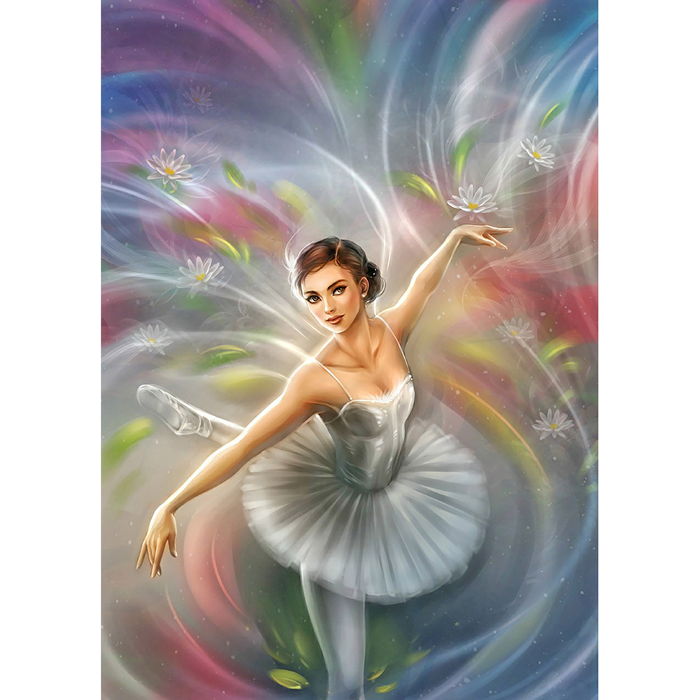 

Ballet Dancing Girl - Round Drill Diamond Painting - 30*40CM, 501 Original