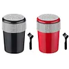 Car Ashtray with Lid Auto Ashtray Double Hole Flip Ashtray for Car Travel Agency
