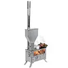 [US Local Warehouse] Hot Tent Stove with Chimney Pipe Portable Camp Stove with Oven Burning Fireplace for Outdoor Heating & Cooking Ice Fishing Hunting (Conventional)
