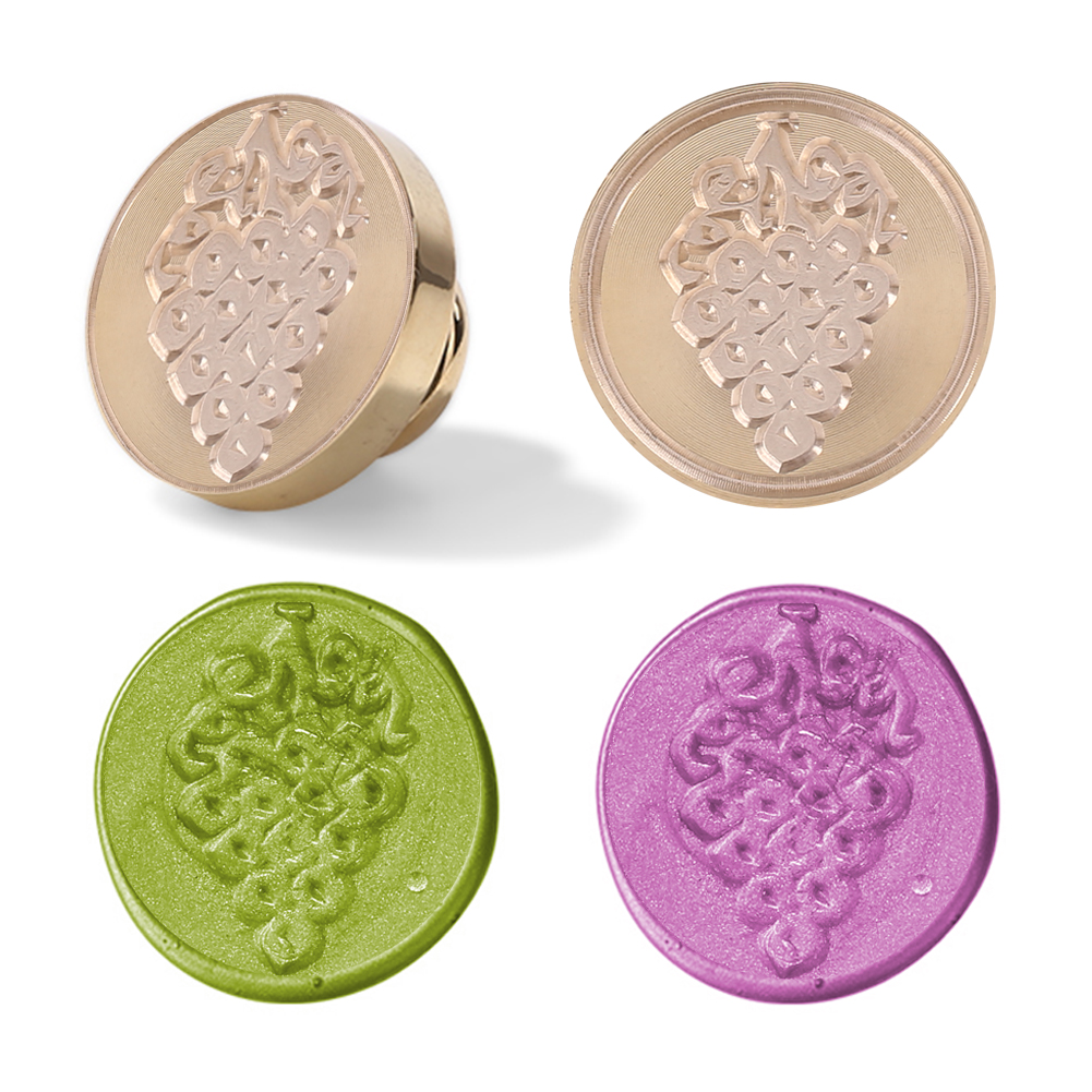 

25MM Vegetable Sealing Wax Stamp Head, 501 Original