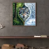 Diamond Painting -DIY Round Drill Wolf(40x40cm)