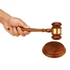Wooden Judge Hammer Handcrafted Delicate Wood Adjudgement Gavel for Lawyer Judge