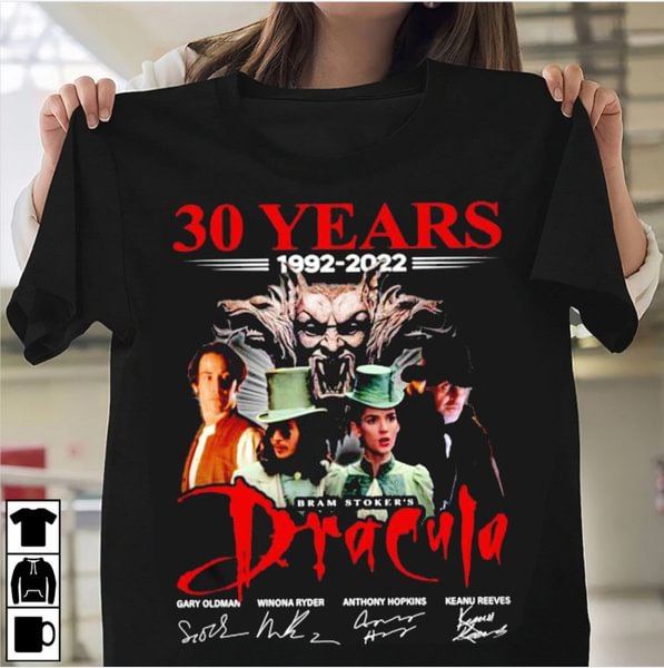 Bram Stoker’s Dracula 30 Years 1992-Signature Shirt - BlackFridayBuys