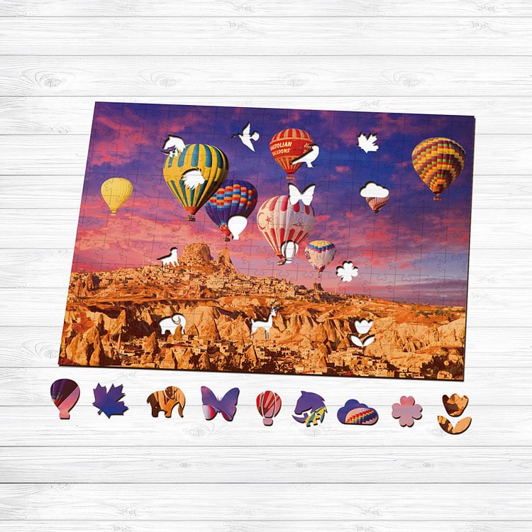 Sunnypuzzle™-Hot air balloon Puzzle